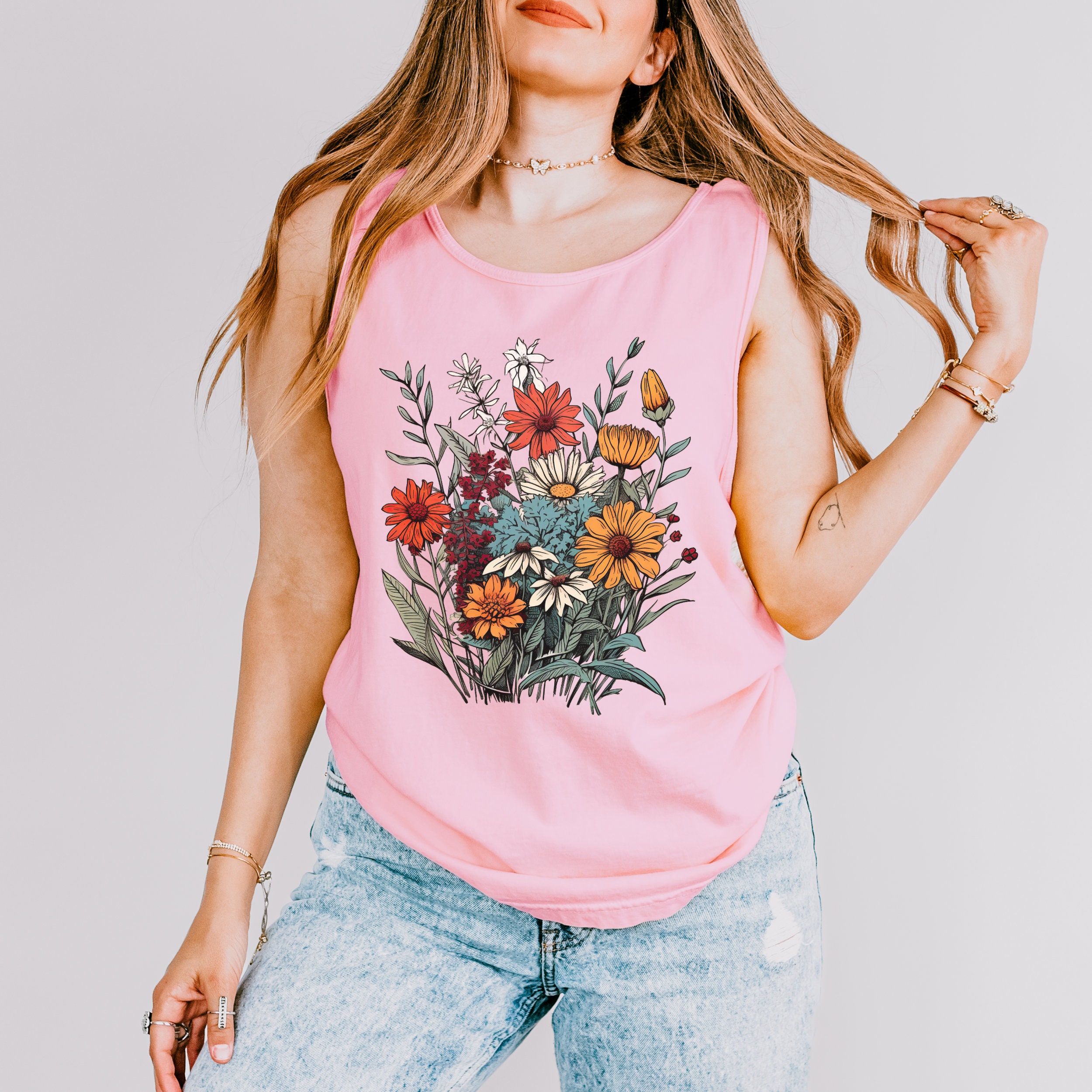 Tie Strap Tops For Women Express Spaghetti Floral Tank Tops For