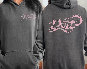 Do It Stray Kids fan Hoodie, Pink Kpop Fan Merch, SKZ Apparel Comfort Colors