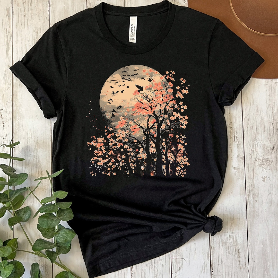 トップス tree & moon Embroidery Shirt - Sakura il_1080xN.5979280134_jqjt.jpg