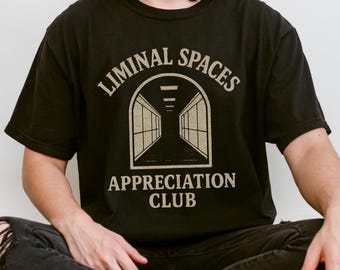Liminal Spaces Shirt, Liminal Fan Club, Horrorcore art, Comfort Colors Unisex