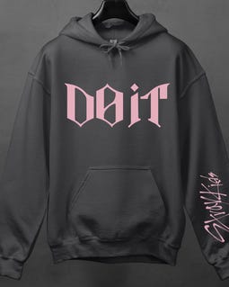 Do It Stray Kidsファンパーカー、ピンクのKポップファングッズ、SKZ