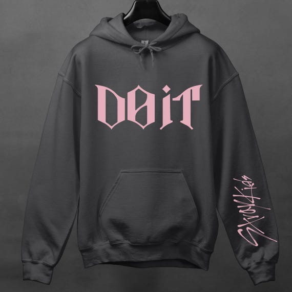 Do It Stray Kids Fan Hoodie, Pink Kpop Fan Merch, SKZ Apparel - Etsy
