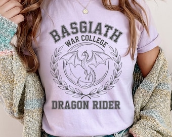 Dragon Rider Tee | Basgiath War College Shirt, Bookish Gift