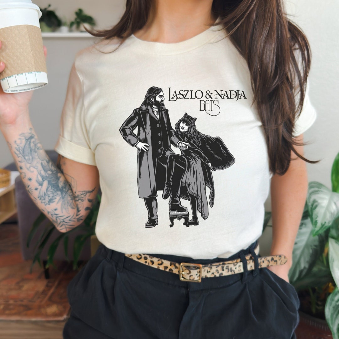 What We Do in the Shadows Shirt - Laszlo & Nadja - Unisex Jersey
