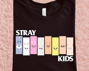 SKZOO-tröja | Stray Kids Kpop-fantröja | Mjuk bomull unisex