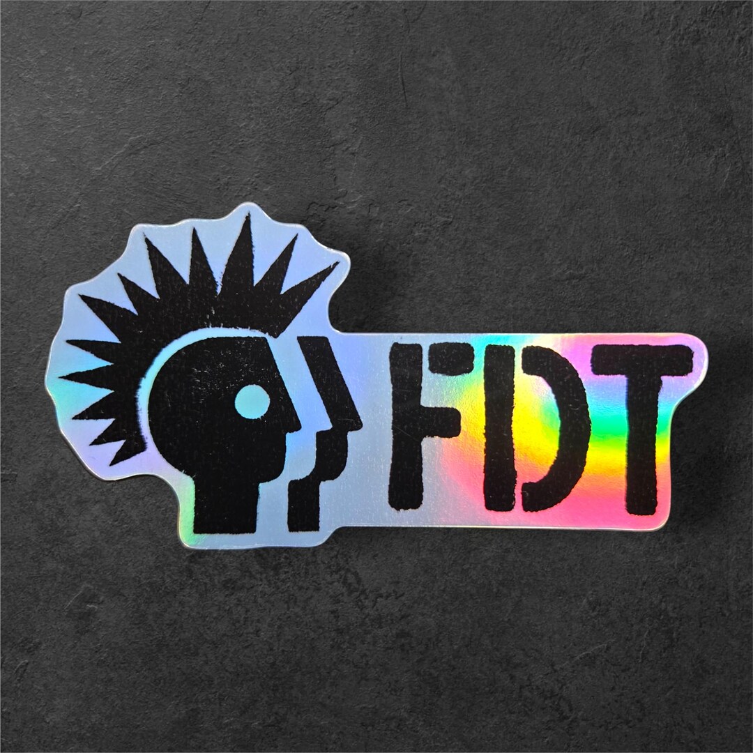 Fdt Sticker FDT Anti Trump Sticker | Anti Fascist Political Protest Vinyl Decal for ...