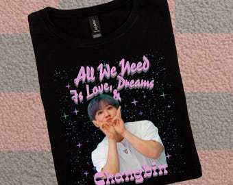 Changbin Stray Kids Tee | Love Dreams Graphic Unisex T-Shirt
