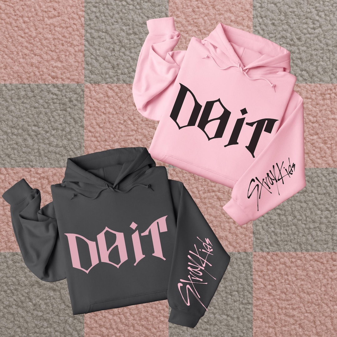 Do It Stray Kids Fan Hoodie, Pink Kpop Fan Merch, SKZ Apparel - Etsy