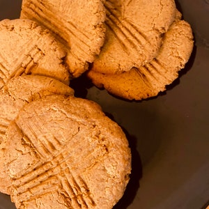 Half Dozen Vegan Peanut Butter Cookies