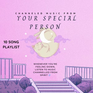 Playlist di musica canalizzata dalla tua persona speciale con lettura delle 5 carte