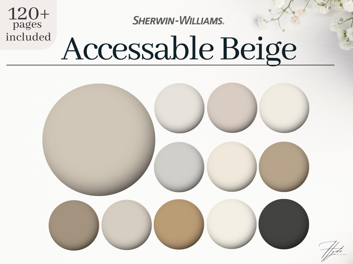 Sherwinwilliams Color Paint Palette 12 Sherwin Williams Etsy