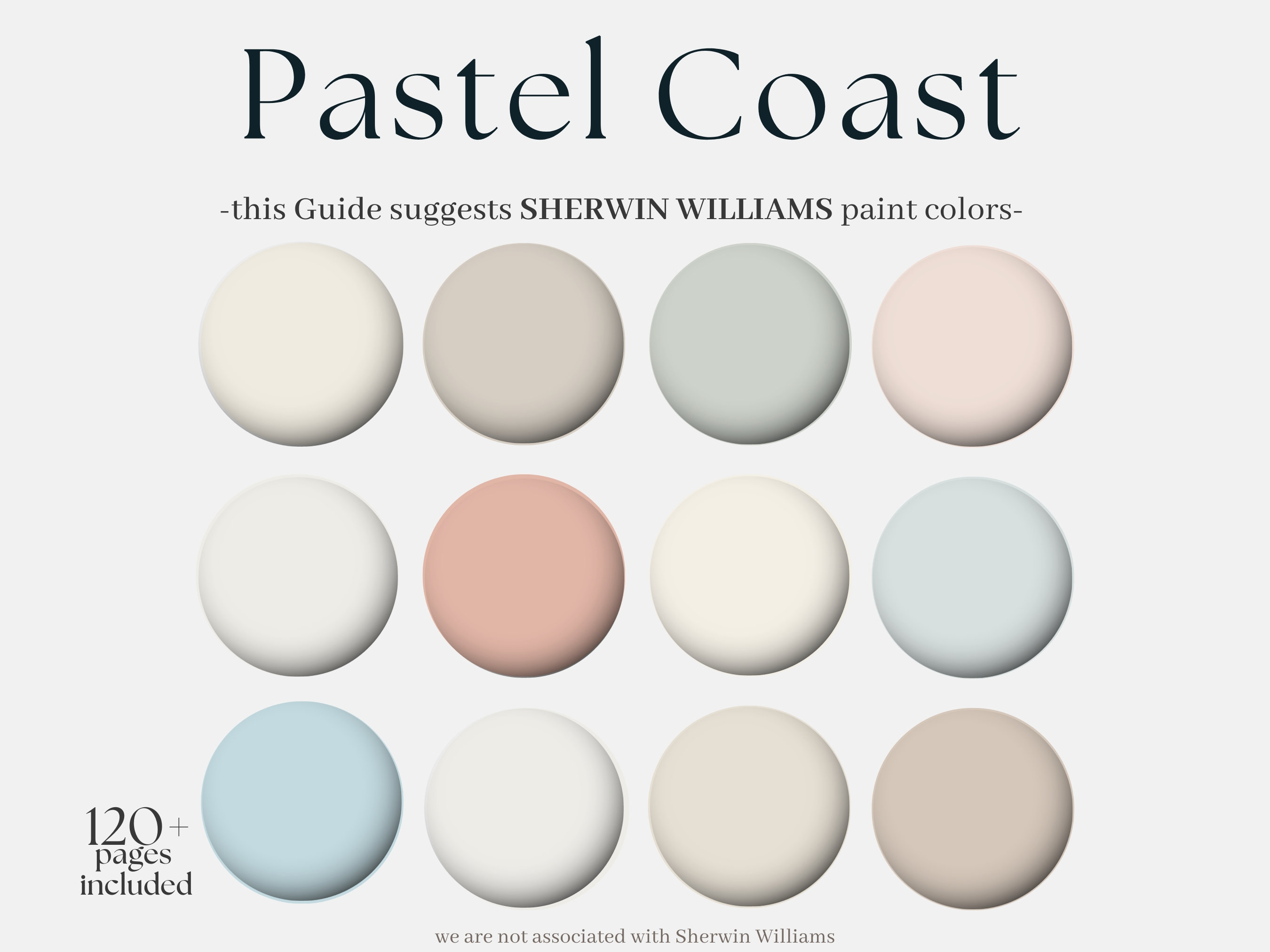 Sherwin williams Pastel Coast Color Palette 12 Sherwin Williams