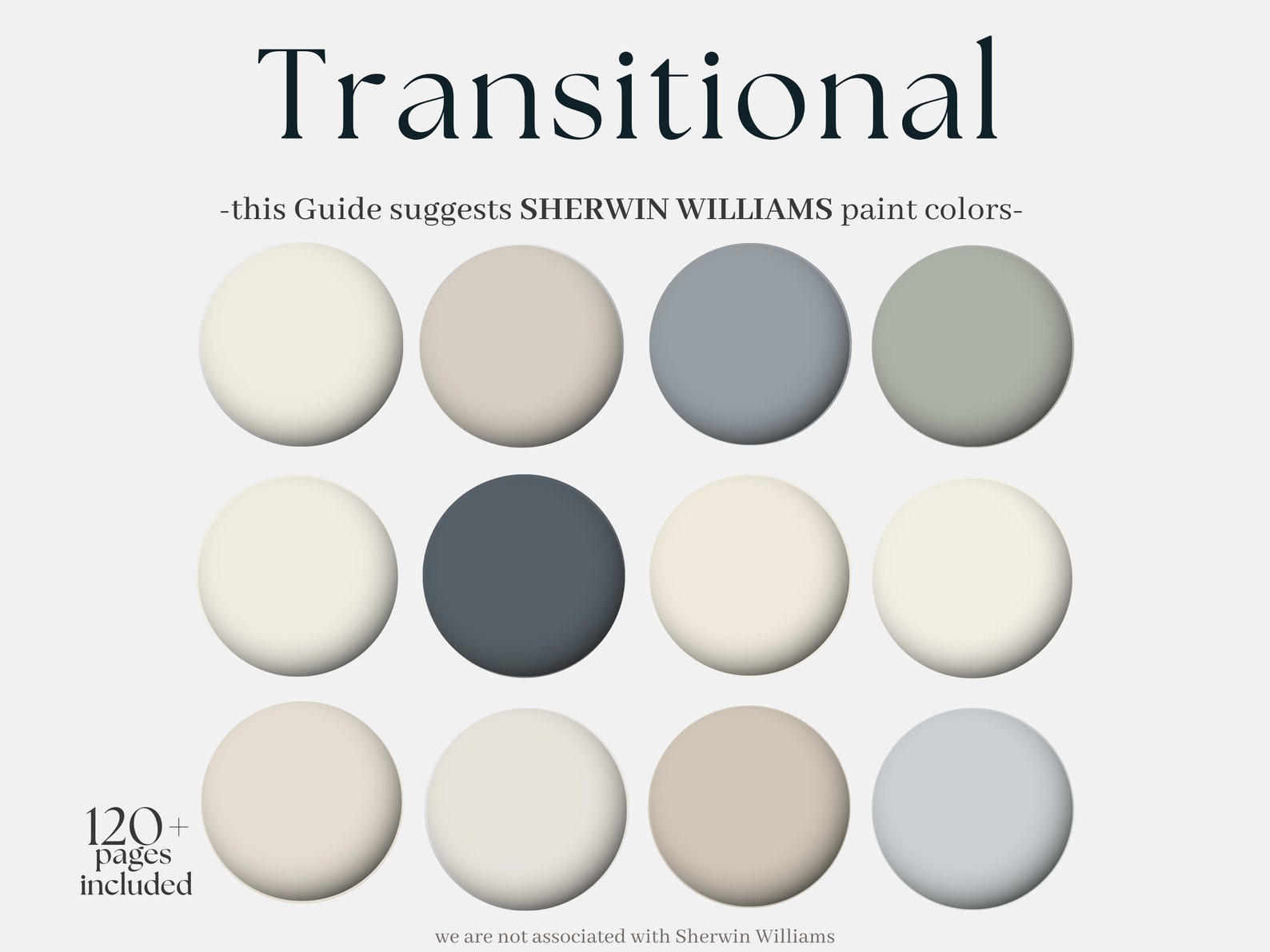 Sherwin-williams Transitional Color Palette, Paint Your Whole House ...