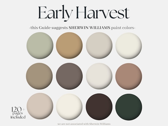 Harvest paint colors discount