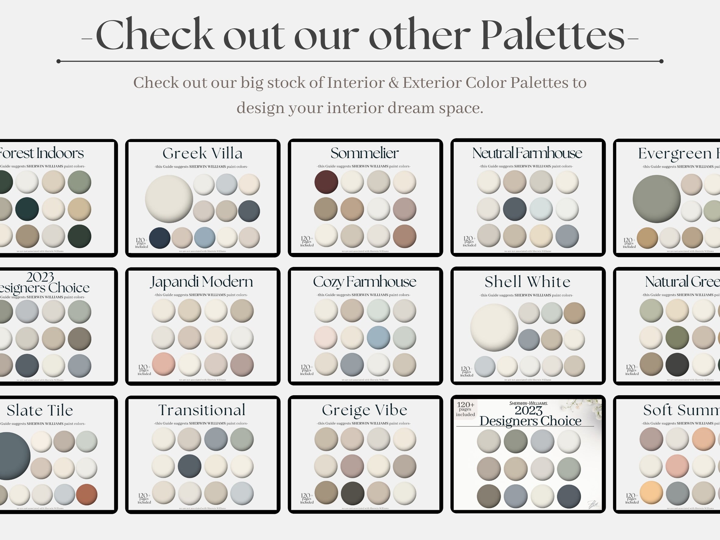 Sherwin-williams Contemporary Color Palette, Paint Your Whole House ...