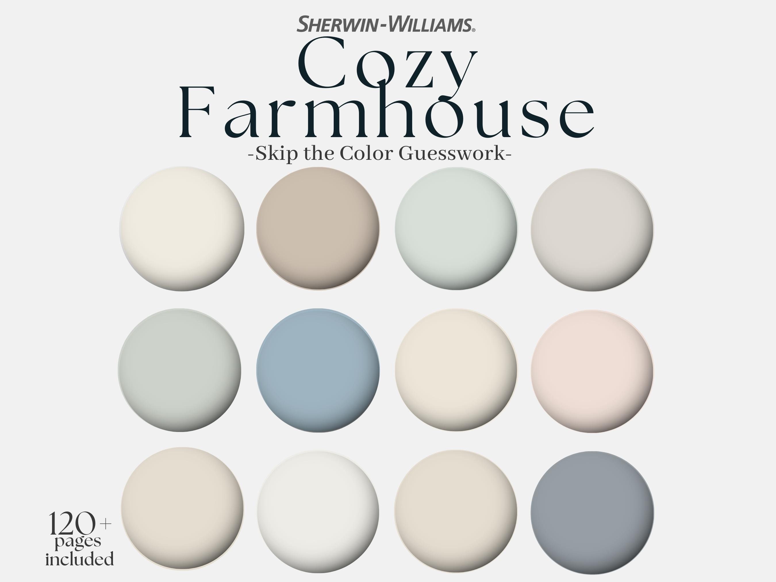 Sherwin williams Cozy Farmhouse Color Palette 12 Sherwin Etsy sherwin-williams-cozy-farmhouse-color-palette-12-sherwin-etsy