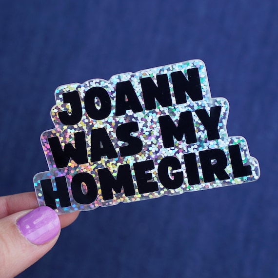 Joann Sticker | Knitting Sticker | Crochet Sticker | Laptop Sticker | Decal | Sticker for Water Bottle | Vinyl Sticker | Summer Day Crochet