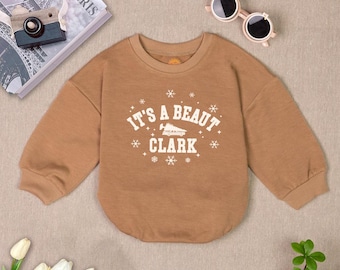 It's a Beaut Clark Romper: Funny Christmas Vacation Baby Outfit