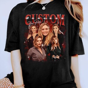 Custom Bootleg Shirt, Insert Your Design, Personalized T-shirt