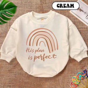 Rainbow Baby Romper: Gender Neutral Pregnancy Announcement Bodysuit