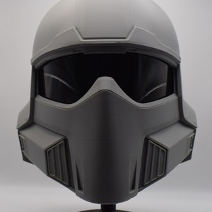 B-01 Tactical Helmet Helldivers 2 3D Printed Raw (Assembled)