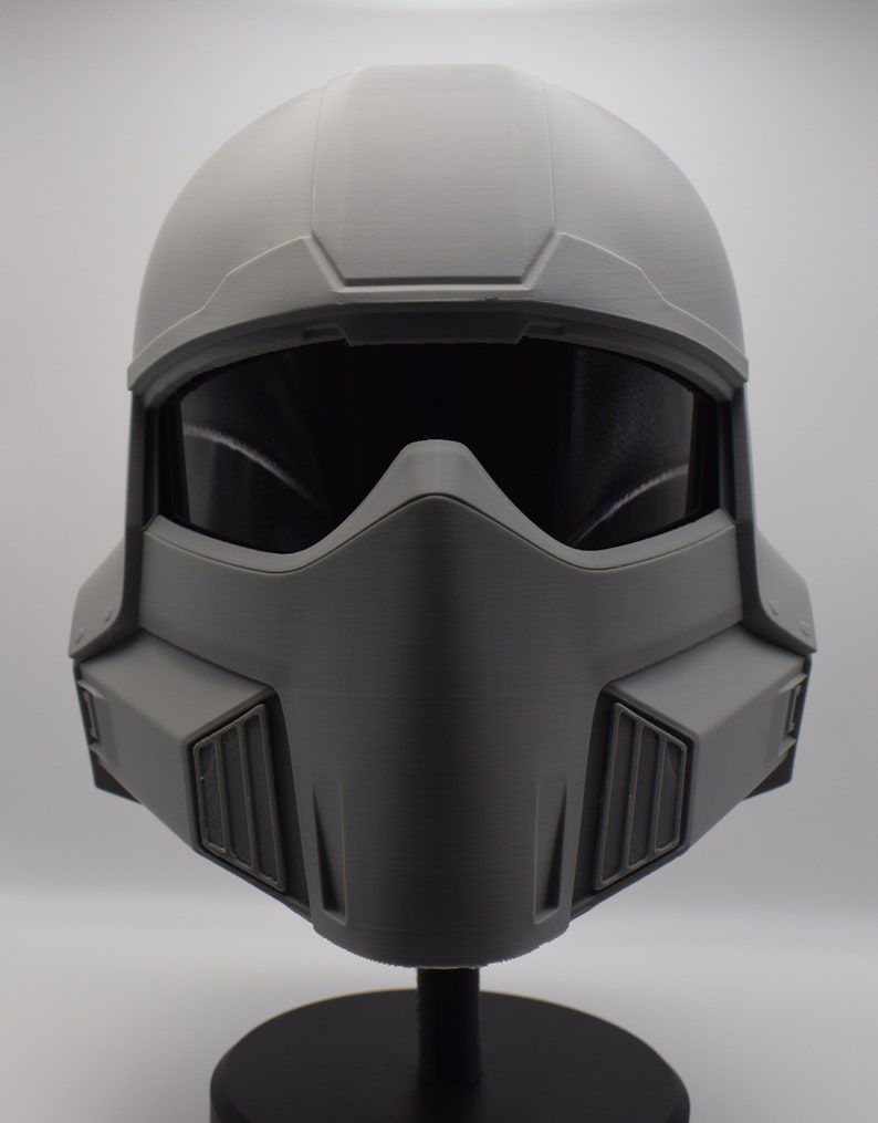 B-01 Tactical Helmet Helldivers 2 3D Printed Raw (Assembled)