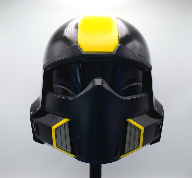 B-01 Tactical Helmet Helldivers 2 3D Printed image 4