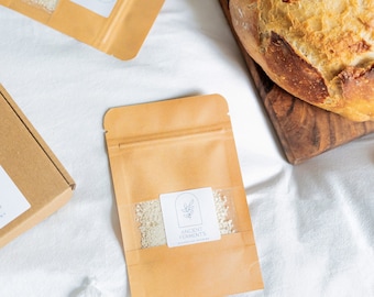 Dehydrated Sourdough Starter UK 15g | Sourdough Bread Making | Wild Yeast Starter Breadmaking Kit | Homesteading Gifts | Natural Bread Yeast