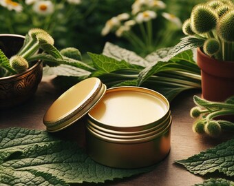 Comfrey Oil Balm 100ml | Natural Muscle Rub | Herbal Medicine Healing Balm | Natural Pain Relief Sports Balm