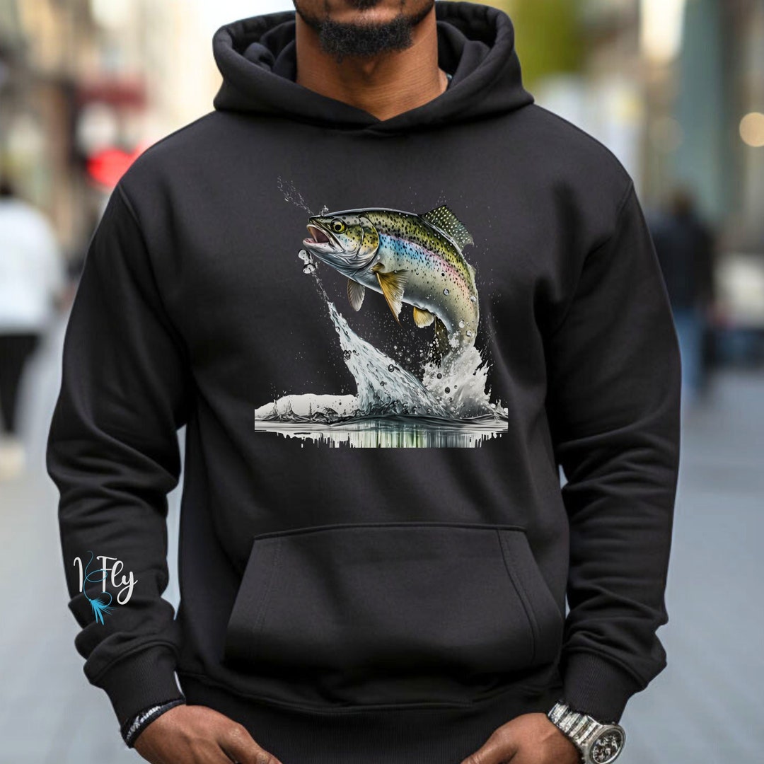 Hunting and Fishing Hoodie, Fly Fishing Hoodie, Hunting and Fishing