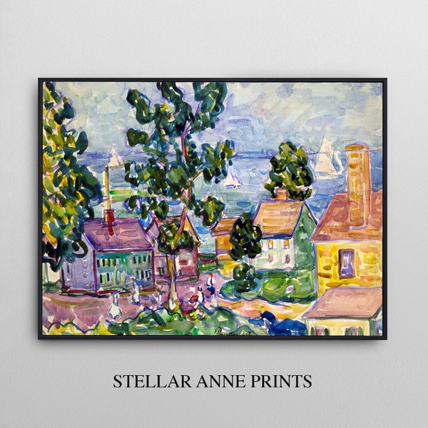 Large New England Wall Art Etsy