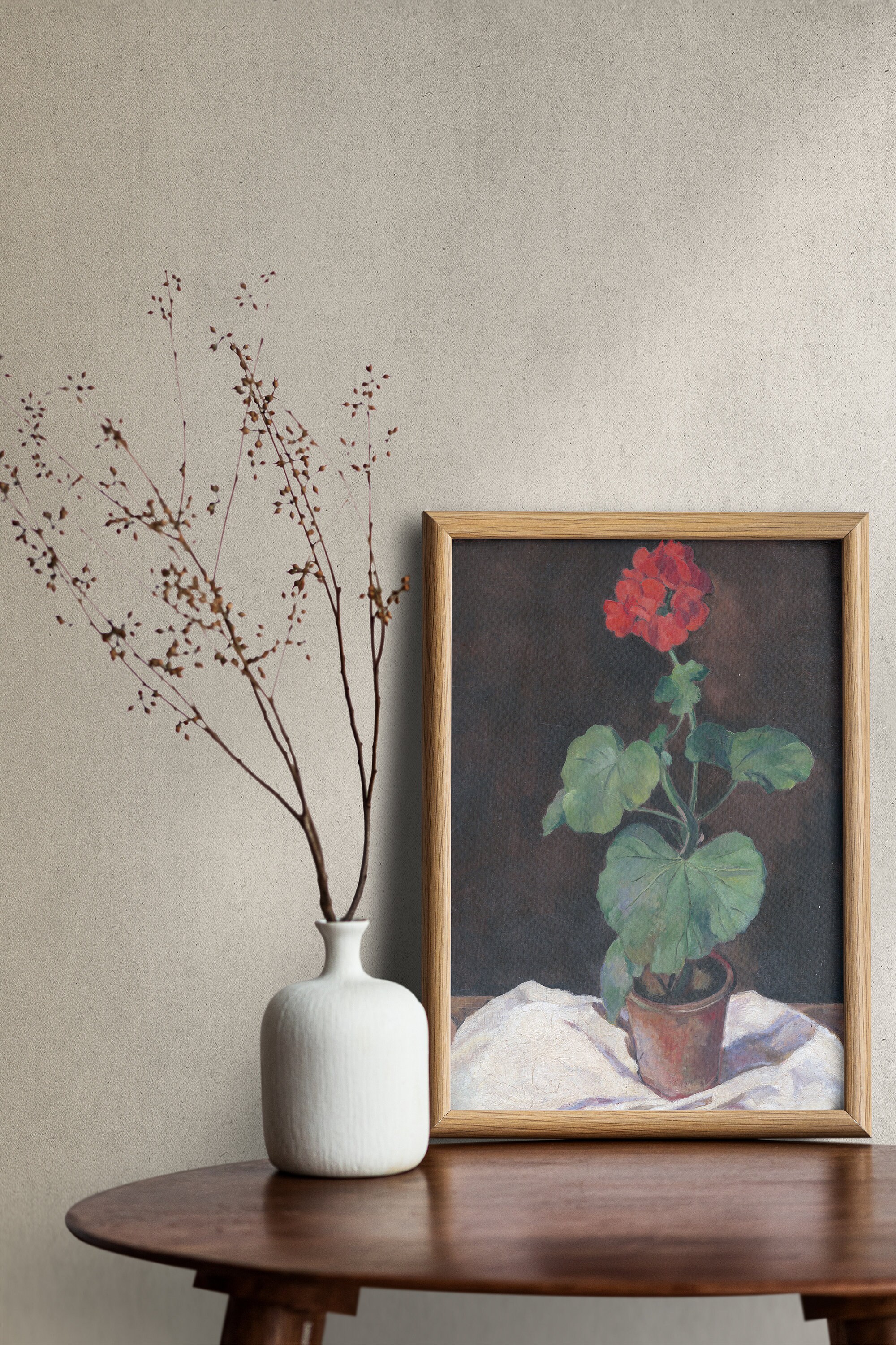 Nutmeg Julius Schubert, Retro Wall Art, Vintage Wall Art, Abstract Wall ...