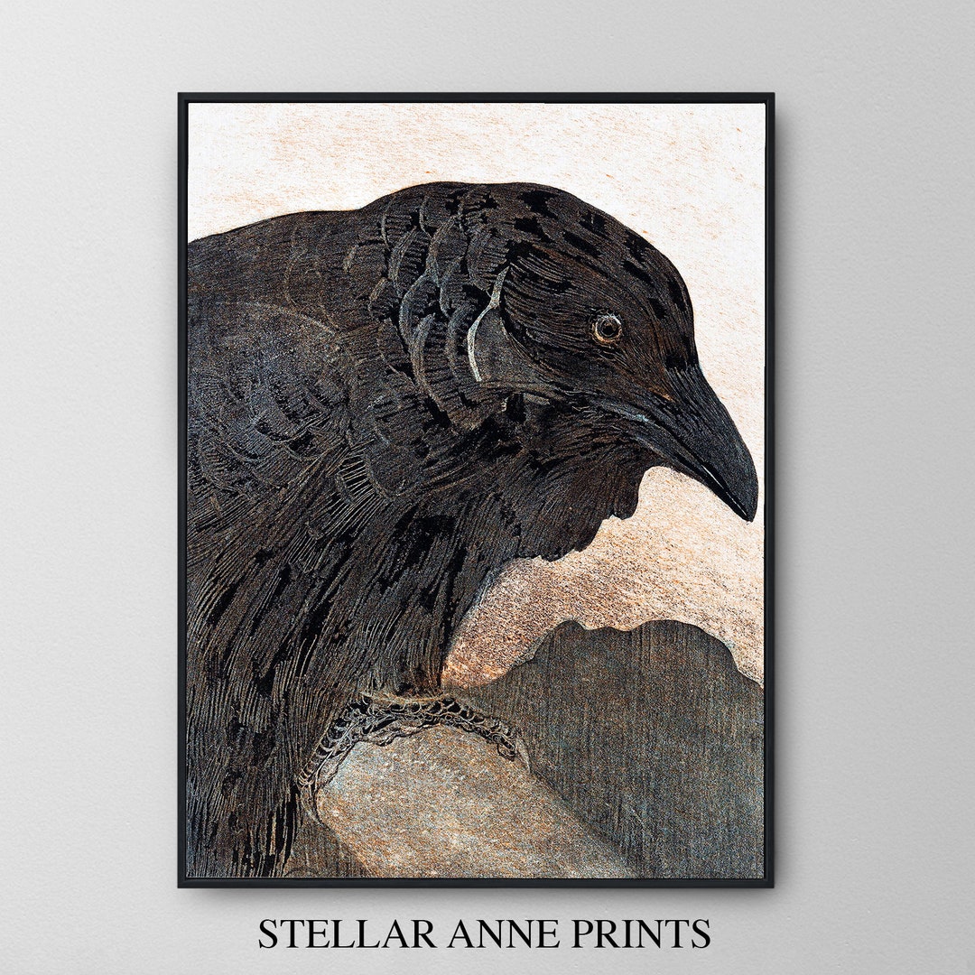 Kraai, Retro Wall Art, Vintage Wall Art, Abstract Wall Art, DOWNLOAD