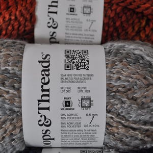 Loops & Threads Textured Twist Yarn: Bulky Acrylic Blend (184 yds) image 4