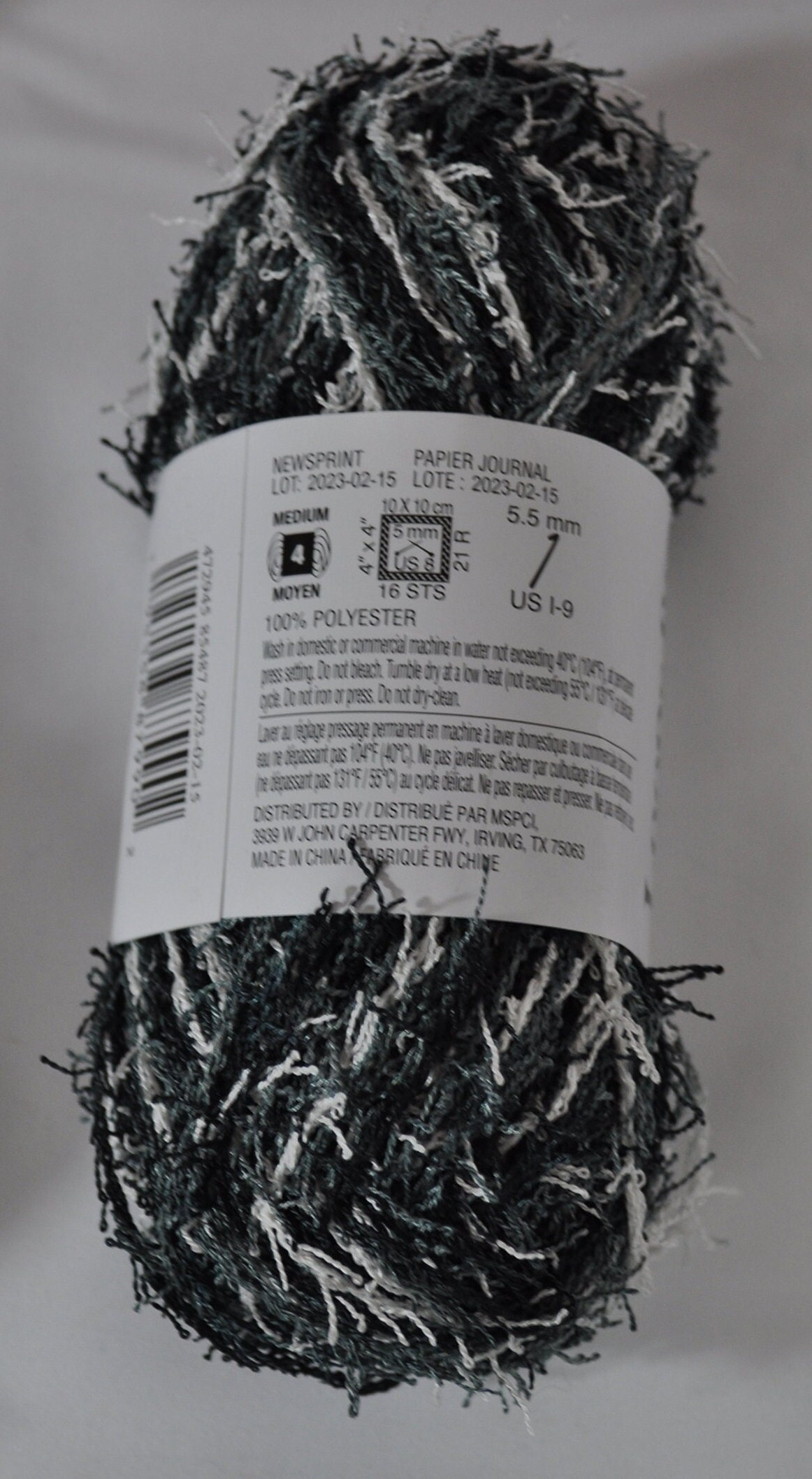 Loops and Threads Squeaky Clean Scrubby Yarn 78 Yards of Polyester ...