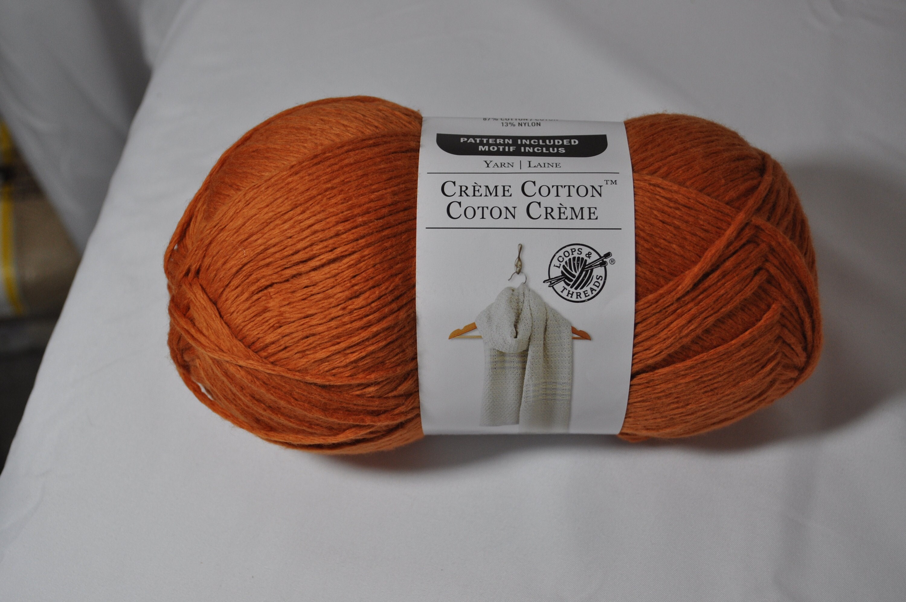 Hippie Crafter 100% Cotton Macrame 3mm Cord Orange