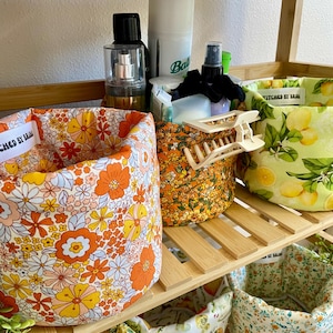 Makeup Organizer | Makeup Storage Basket | Vanity Bucket