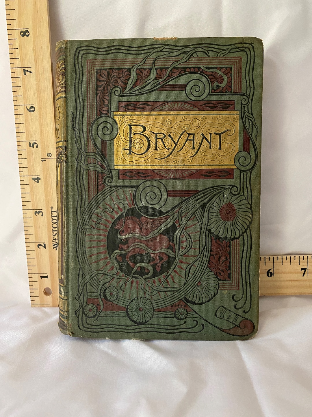 Antique Collection of Bryant Poems Etsy