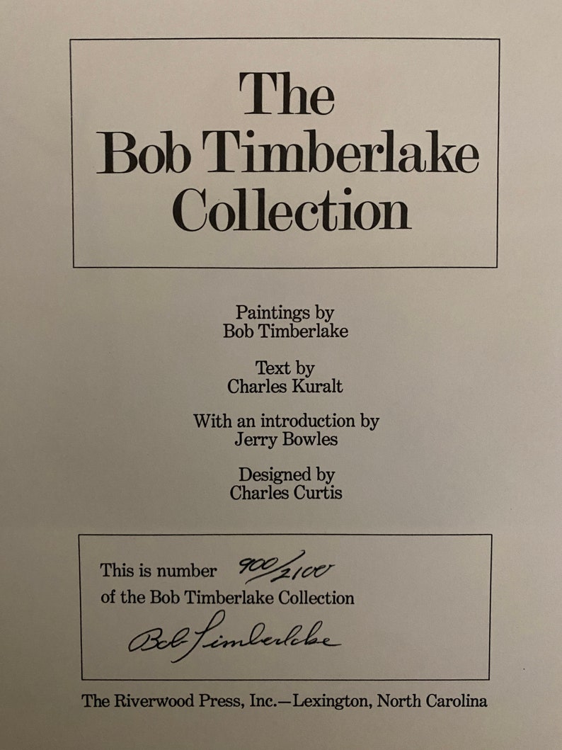 Bob Timberlake Collection Etsy