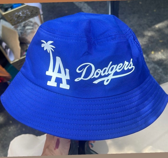 LA Dodgers Blue Bucket Hat 