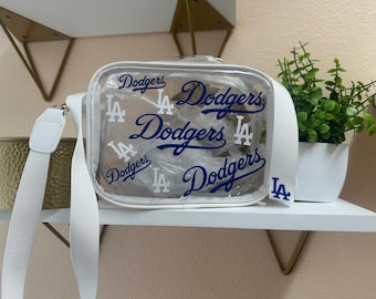 Dodgers Clear bag with LA in strap