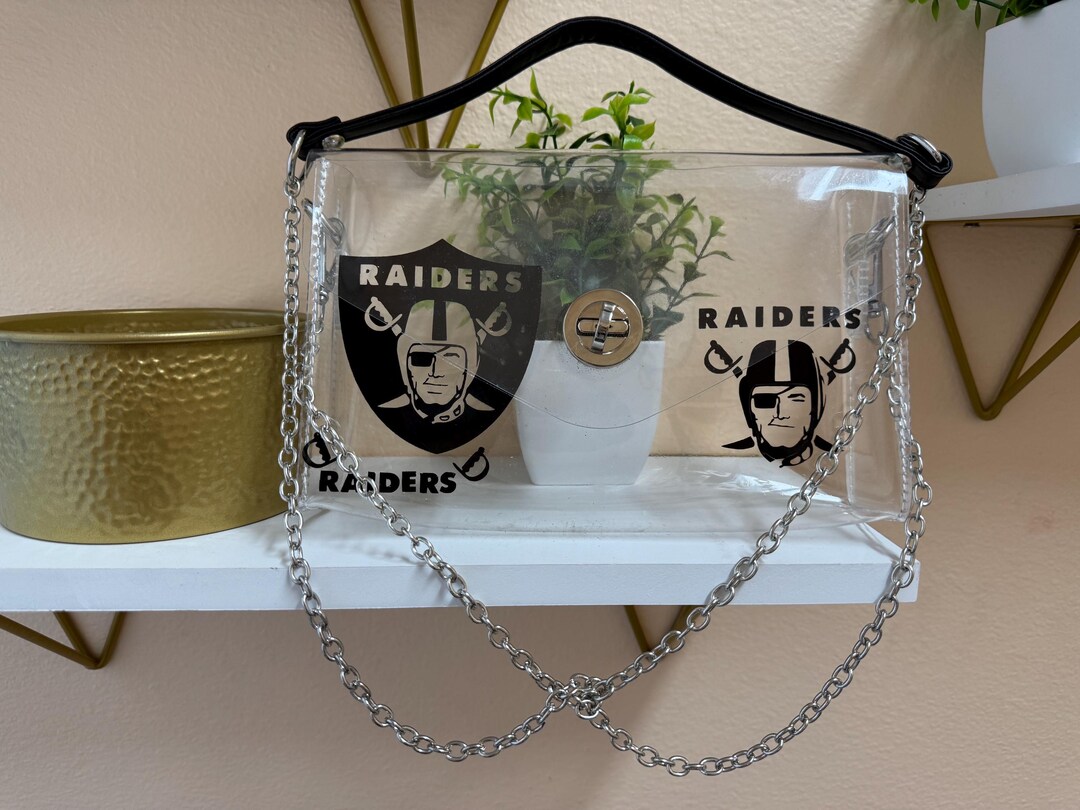 Raiders Clear Stadium Approved Bag - Etsy
