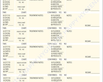 Daily RDH patient planner PDF