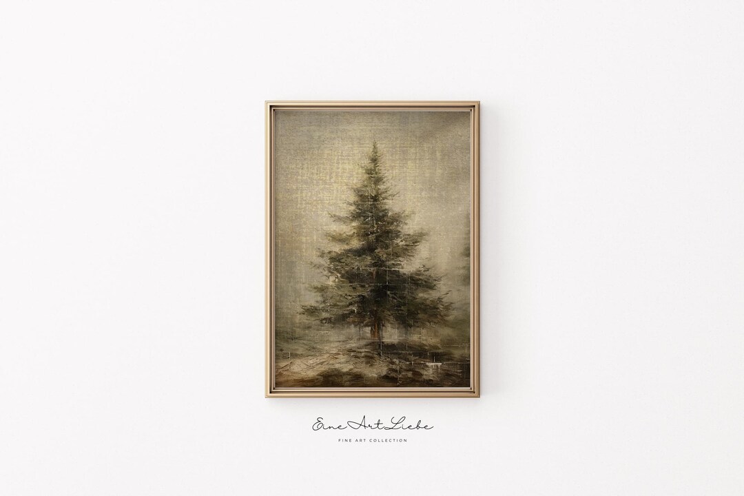 Printable Tree Art / Rustic Tree Prints / Printable Moody Tree ...