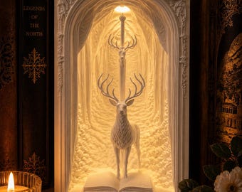 Lord of the North – TOG inspiriertes Book Nook mit LED Licht