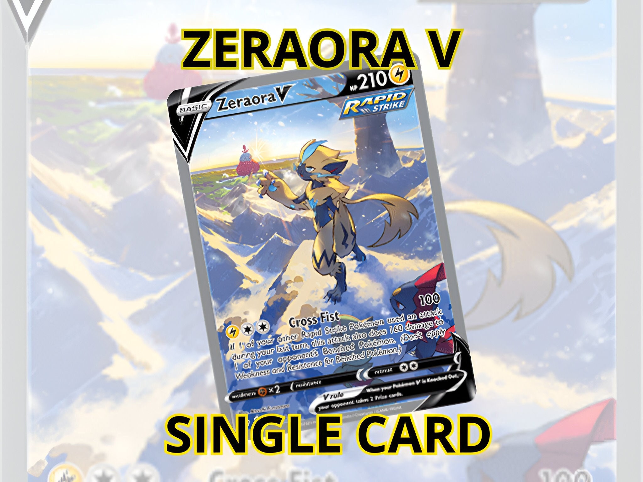 Zeraora-V (166/198), Busca de Cards