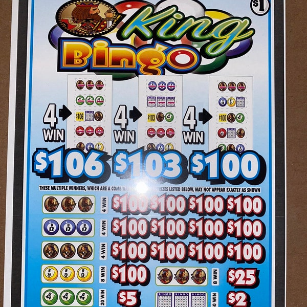 Cash Board Pull Tabs Etsy