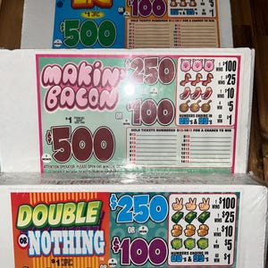 Bundle lot of pull tabs