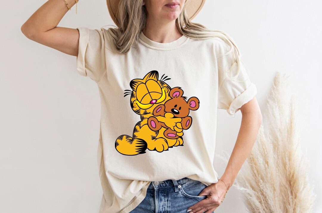Garfield Shirt , Vintage Garfield Shirt , Funny Cat Shirt , Garfield