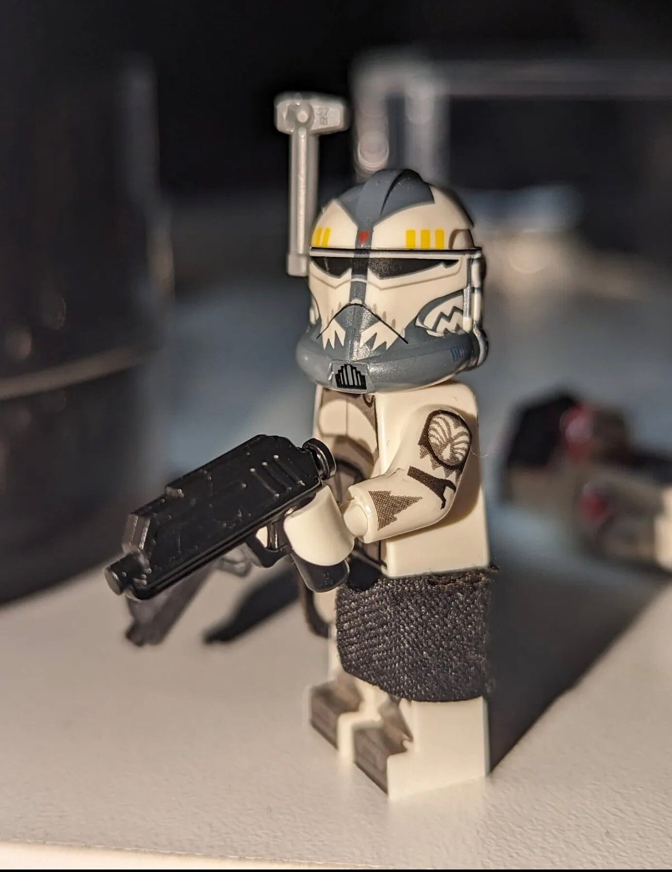 LEGO Star Wars Commander Wolffe Phase 2 Decaled Minifigure - Etsy